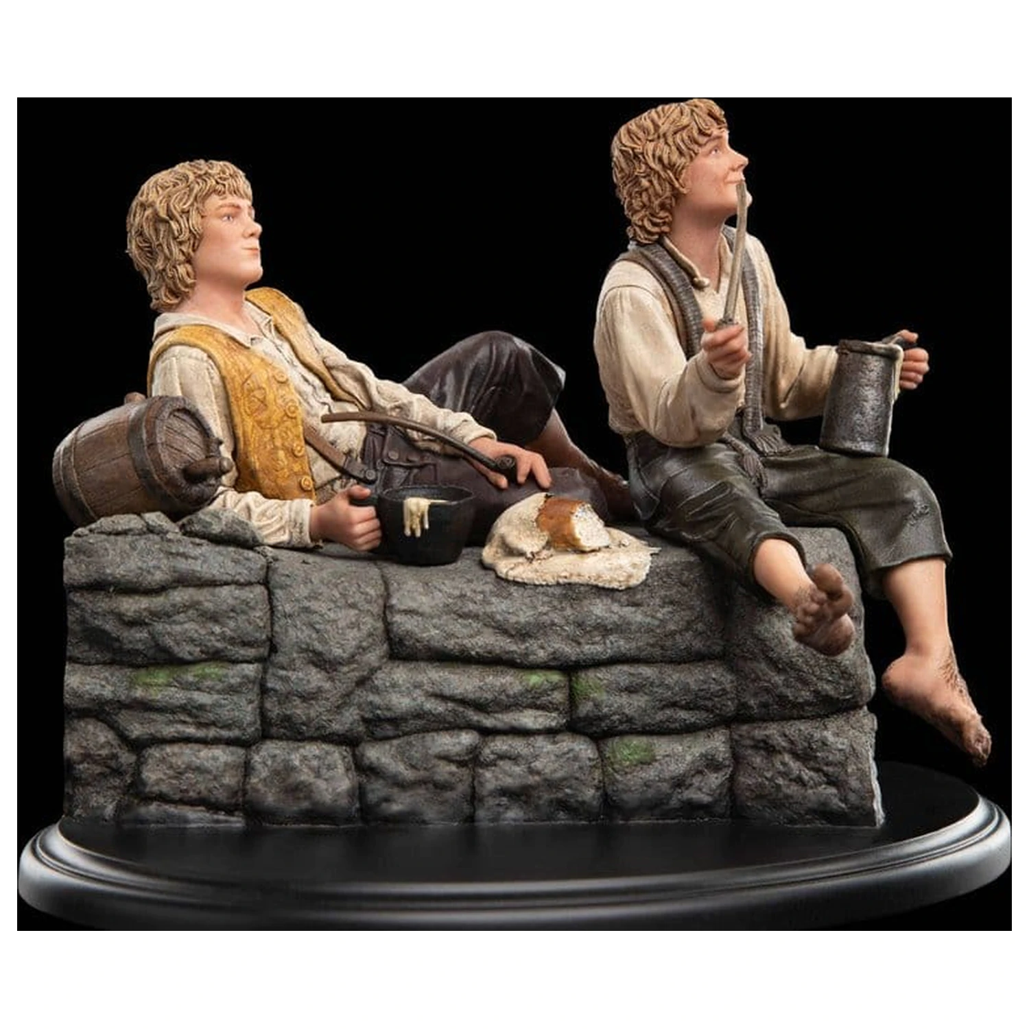 The Lord of the Rings Mini Statue Merry and Pippin 12 cm Produktfoto