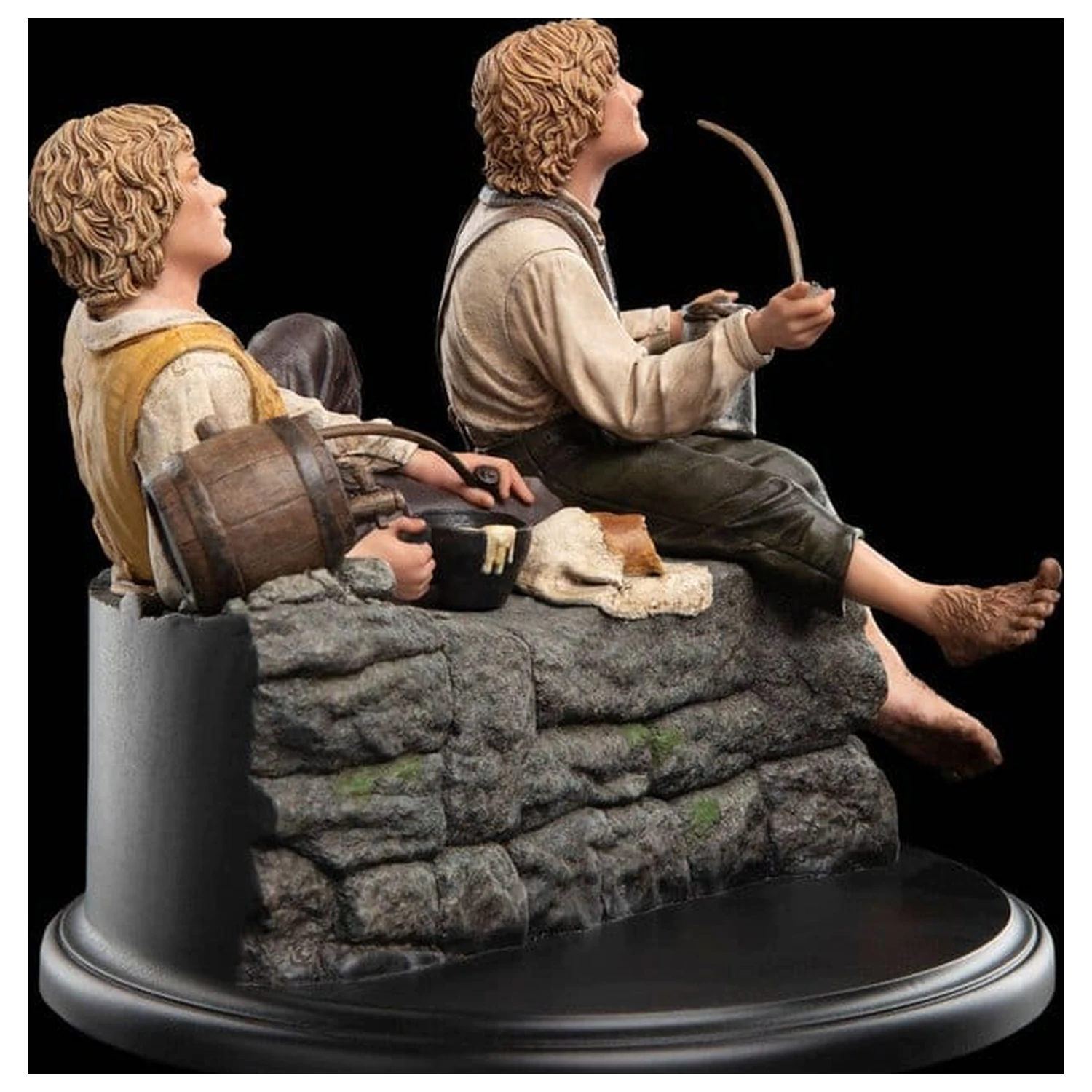 The Lord of the Rings Mini Statue Merry and Pippin 12 cm Produktfoto