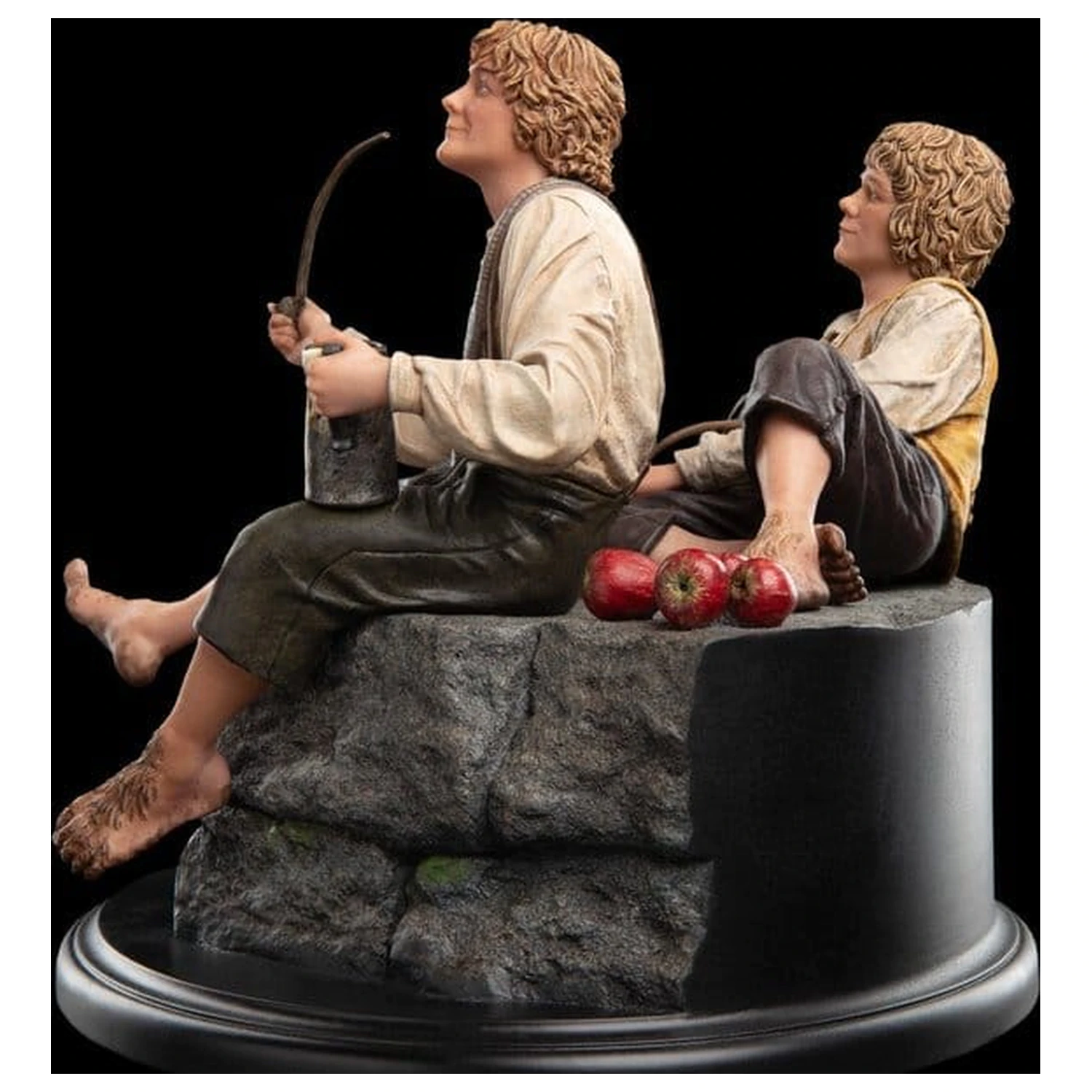 The Lord of the Rings Mini Statue Merry and Pippin 12 cm Produktfoto