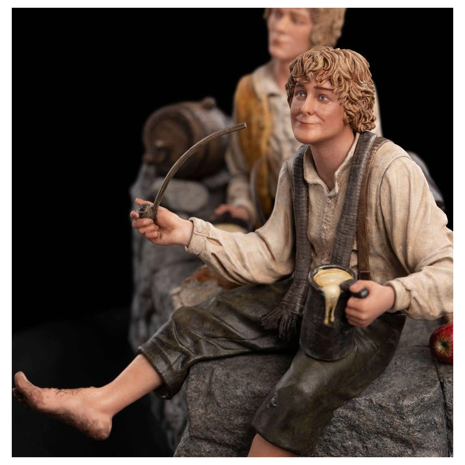 The Lord of the Rings Mini Statue Merry and Pippin 12 cm Produktfoto