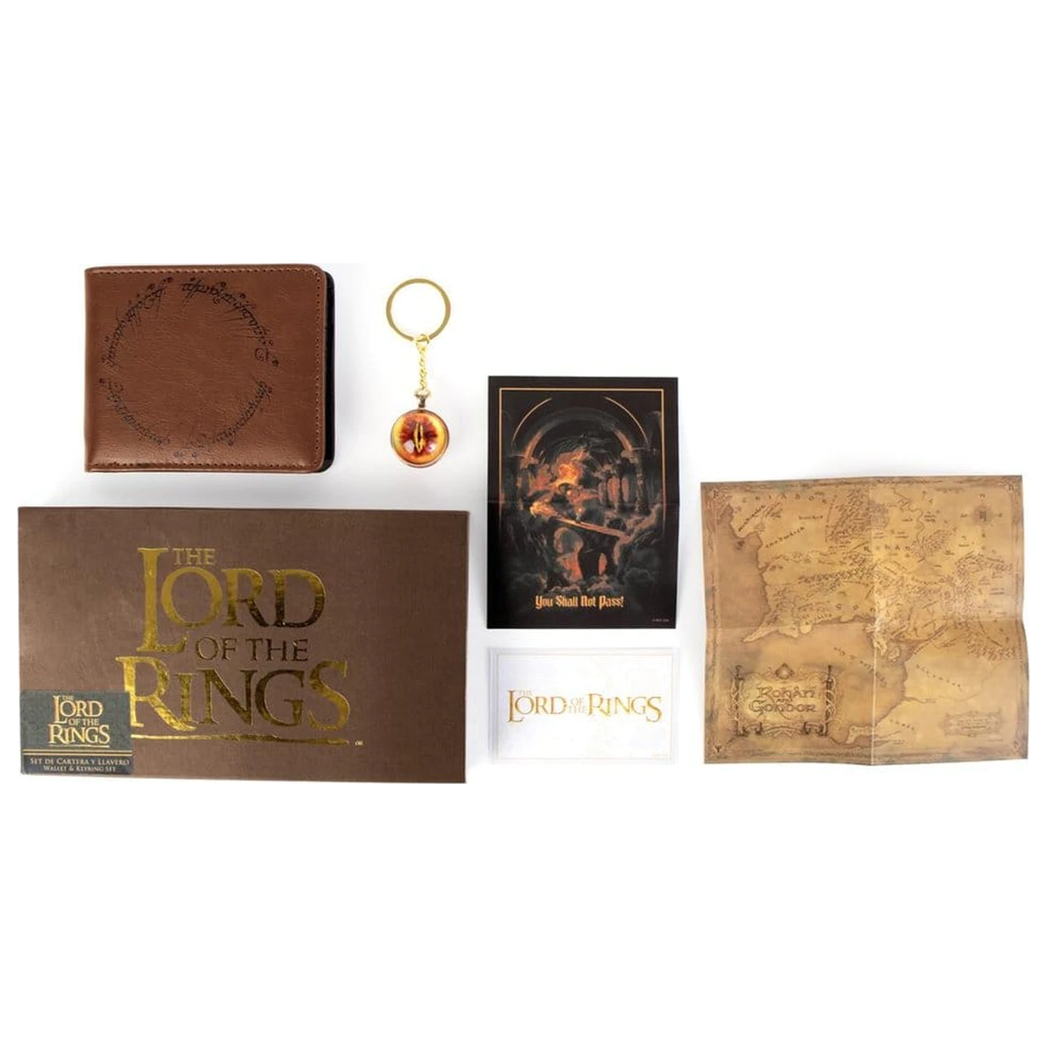 The Lord of the Rings Brieftasche Geschenkset Produktfoto