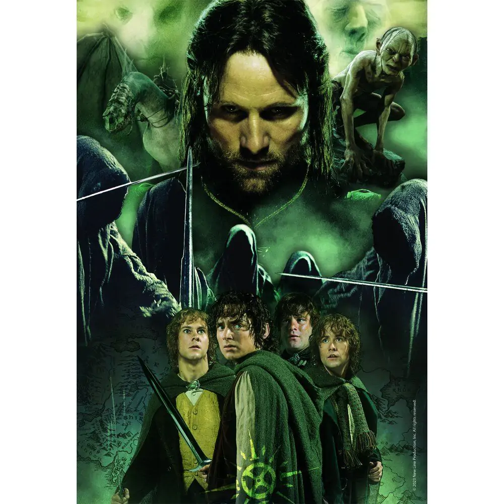 The Lord of the Rings Puzzle 1000St Produktfoto