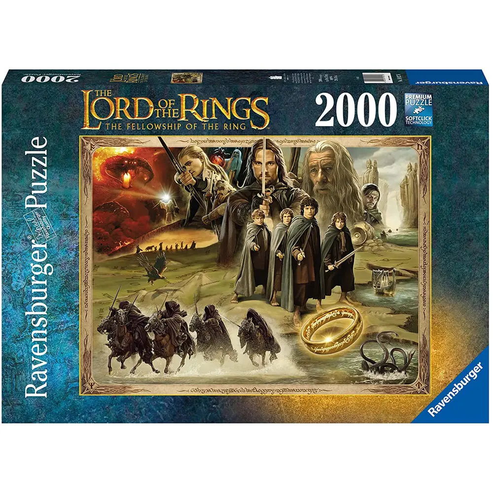 The Lord of the Rings puzzle 2000St Produktfoto
