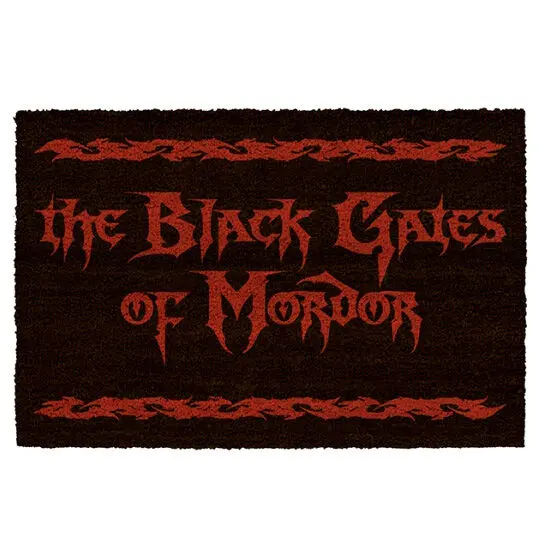 Herr der Ringe Fußmatte The Black Gates of Mordor 60 x 40 cm termékfotó