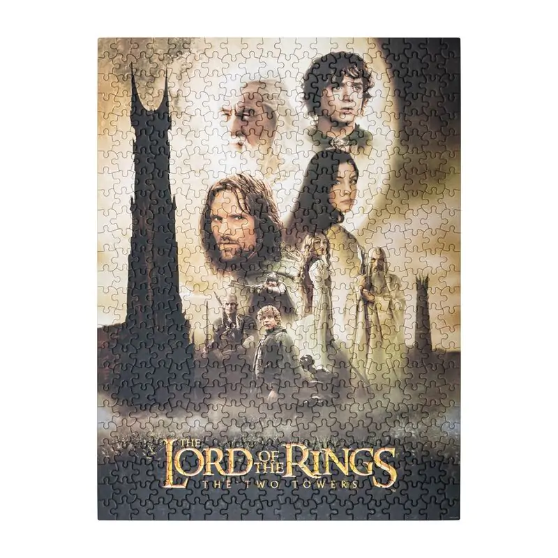 The Lord of the Rings The Two Torr Puzzle 500St termékfotó