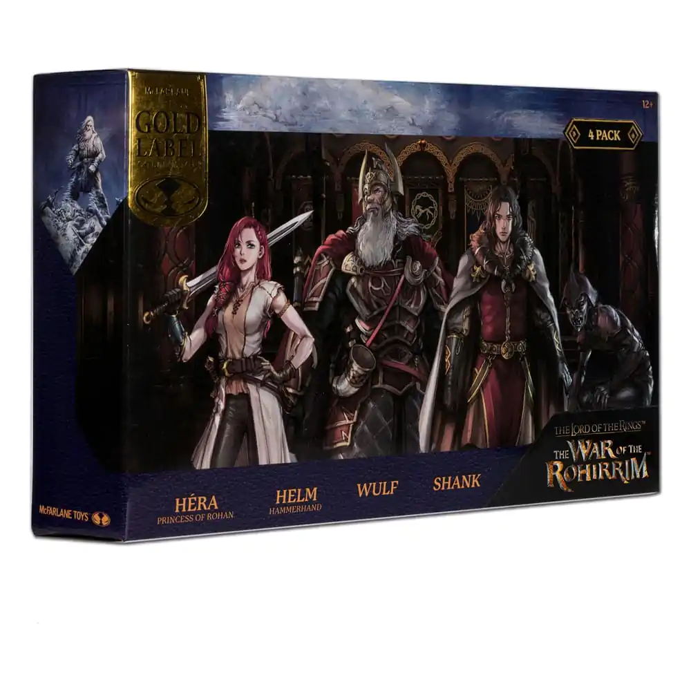 Der Herr der Ringe: Die Schlacht der Rohirrim Actionfiguren 4er-Pack 10 cm termékfotó