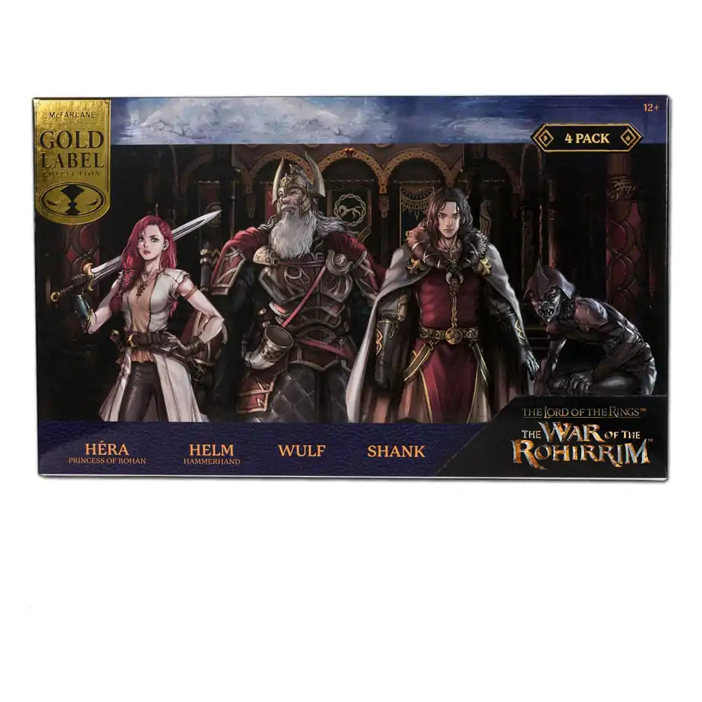 Der Herr der Ringe: Die Schlacht der Rohirrim Actionfiguren 4er-Pack 10 cm termékfotó