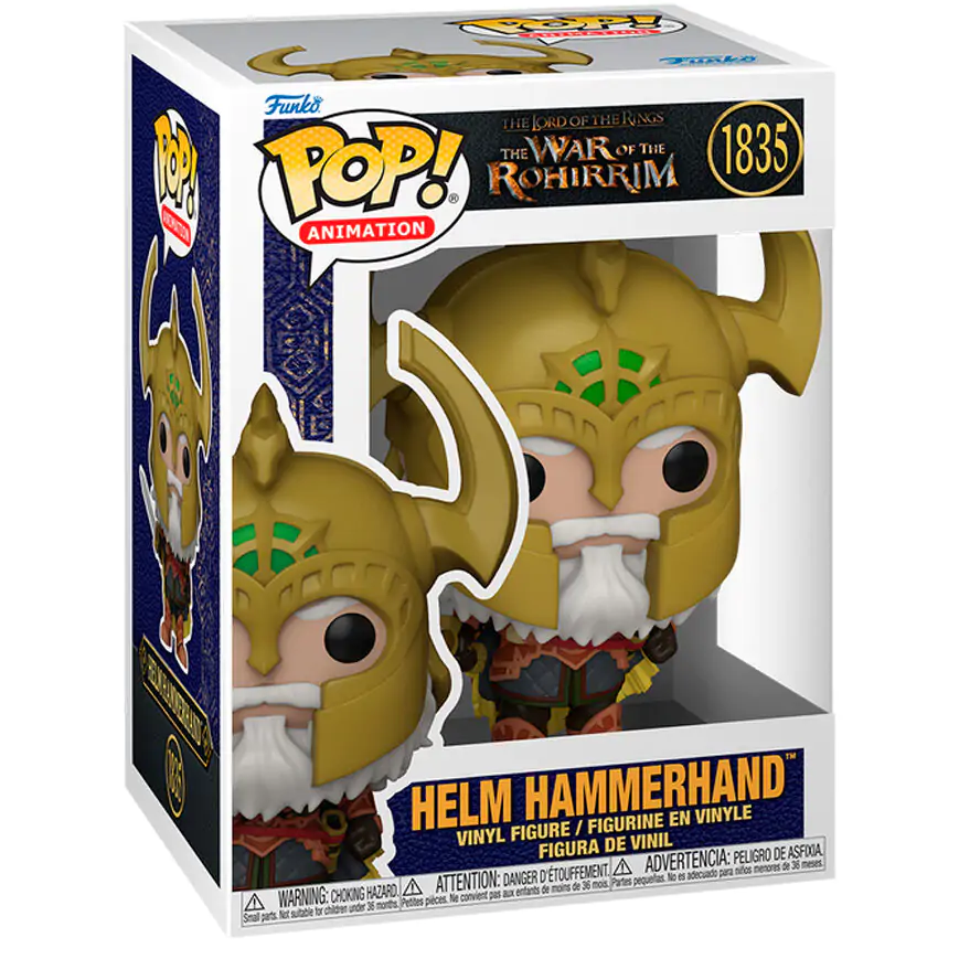 The Lord of the Rings: The War of the Rohirrim Funko POP! Movies Vinyl Figur Helm Hammerhand 9 cm Produktfoto