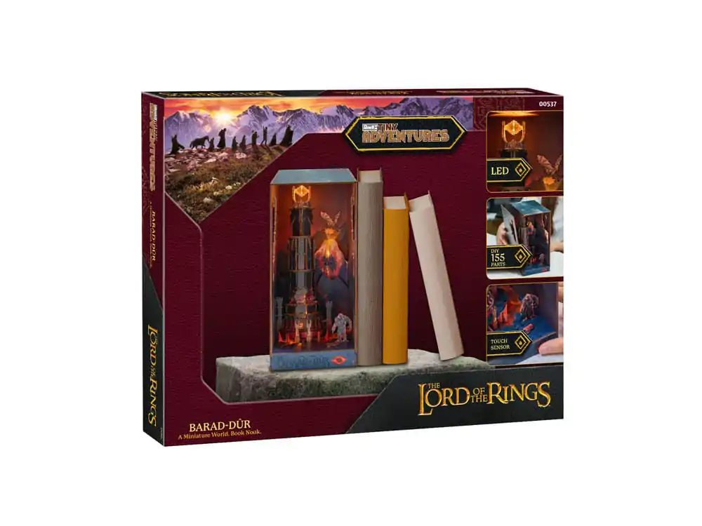 The Lord of the Rings Tiny Adventures Buch Nook Mini Diorama Barad-Dûr 23 cm Produktfoto
