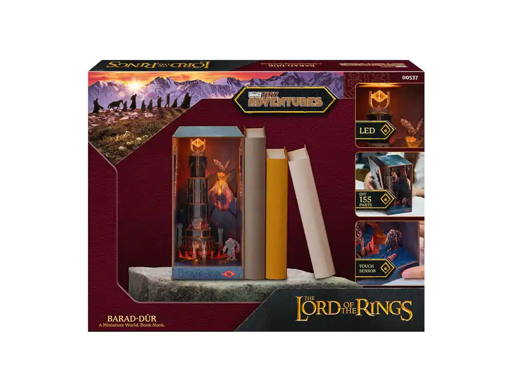 The Lord of the Rings Tiny Adventures Buch Nook Mini Diorama Barad-Dûr 23 cm Produktfoto