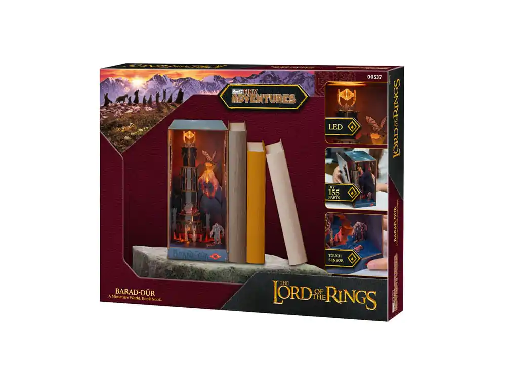 The Lord of the Rings Tiny Adventures Buch Nook Mini Diorama Barad-Dûr 23 cm Produktfoto
