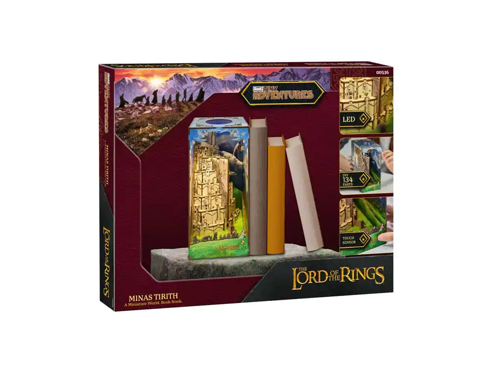 The Lord of the Rings Tiny Adventures Buch Nook Mini Diorama Minas Tirith 23 cm Produktfoto