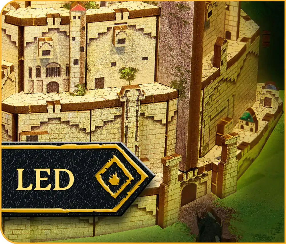 The Lord of the Rings Tiny Adventures Buch Nook Mini Diorama Minas Tirith 23 cm Produktfoto
