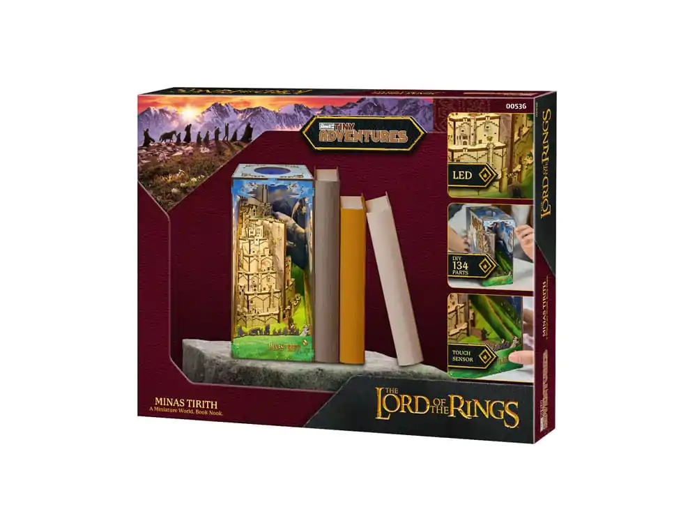 The Lord of the Rings Tiny Adventures Buch Nook Mini Diorama Minas Tirith 23 cm Produktfoto