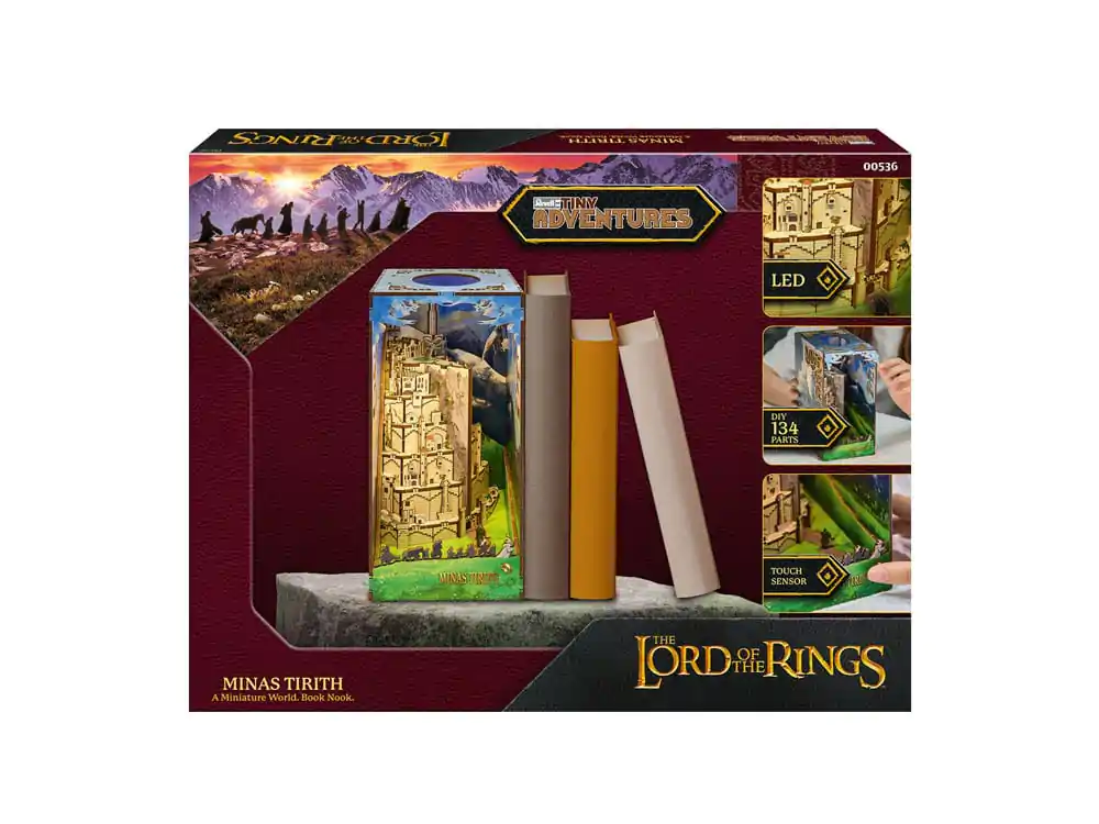 The Lord of the Rings Tiny Adventures Buch Nook Mini Diorama Minas Tirith 23 cm Produktfoto