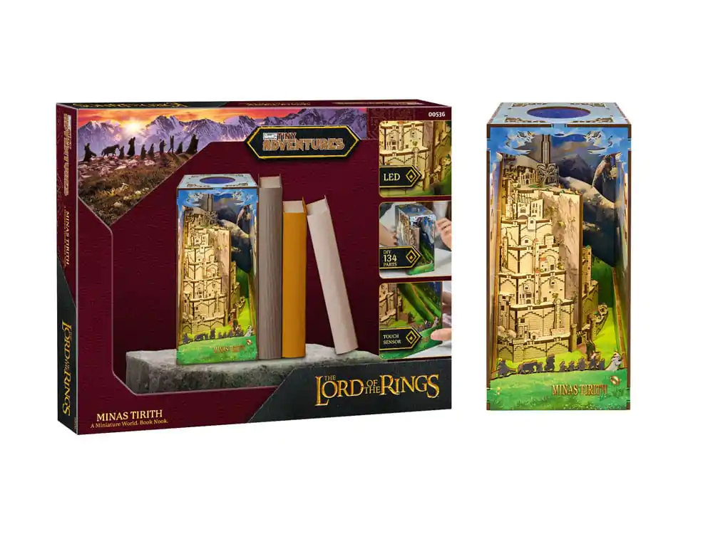 The Lord of the Rings Tiny Adventures Buch Nook Mini Diorama Minas Tirith 23 cm Produktfoto