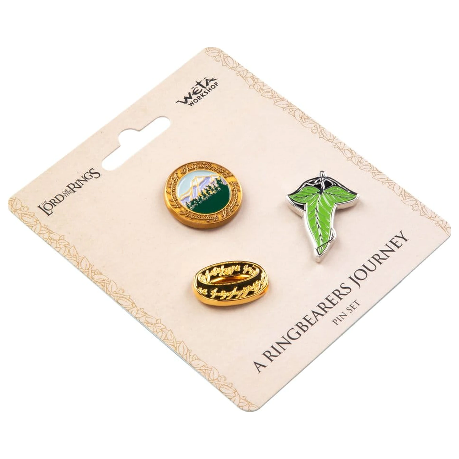 The Lord of the Rings Trilogie Pin Set Eine Ringträger-Reise Produktfoto