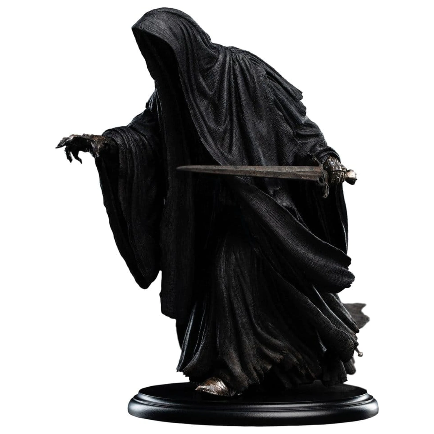 The Lord of the Rings Trilogie Mini Statue Ringwraith at the Prancing Pony 18 cm Produktfoto