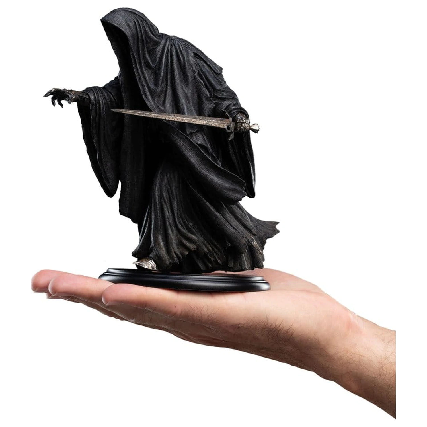 The Lord of the Rings Trilogie Mini Statue Ringwraith at the Prancing Pony 18 cm Produktfoto