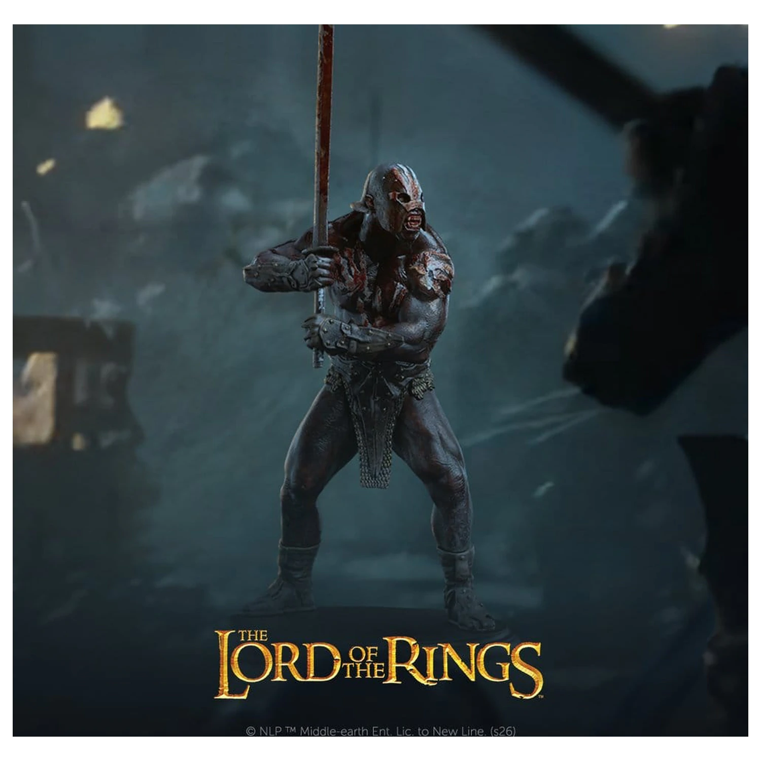 The Lord of the Rings Mini Statue Uruk-hai Berserker 24 cm Produktfoto