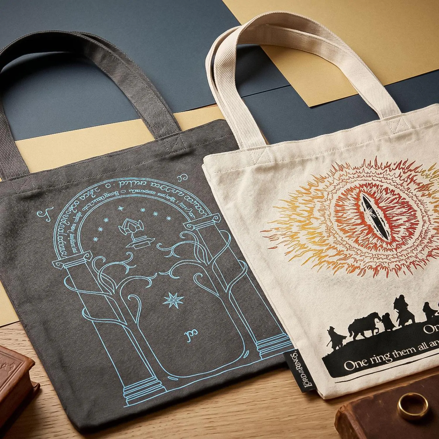 The Lord of the Rings dark Stoffbeutel Produktfoto