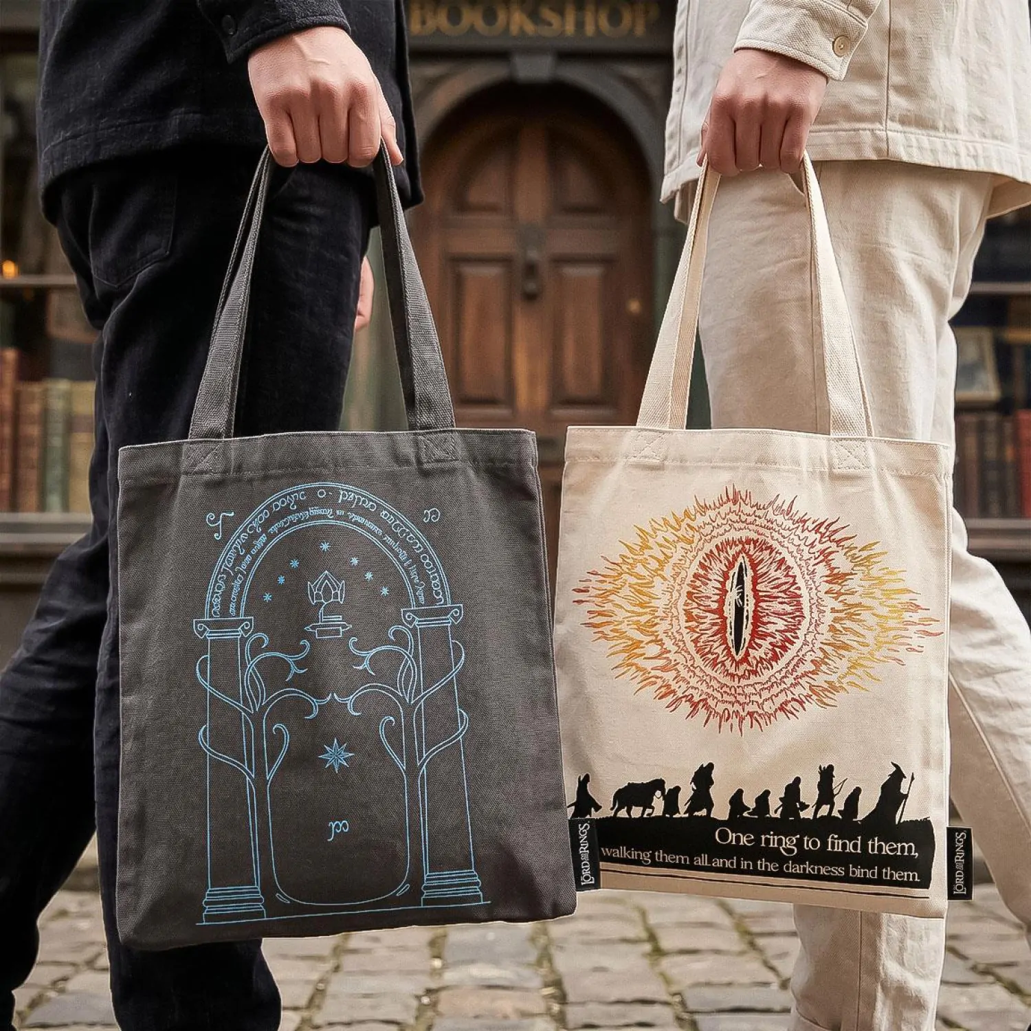 The Lord of the Rings dark Stoffbeutel Produktfoto