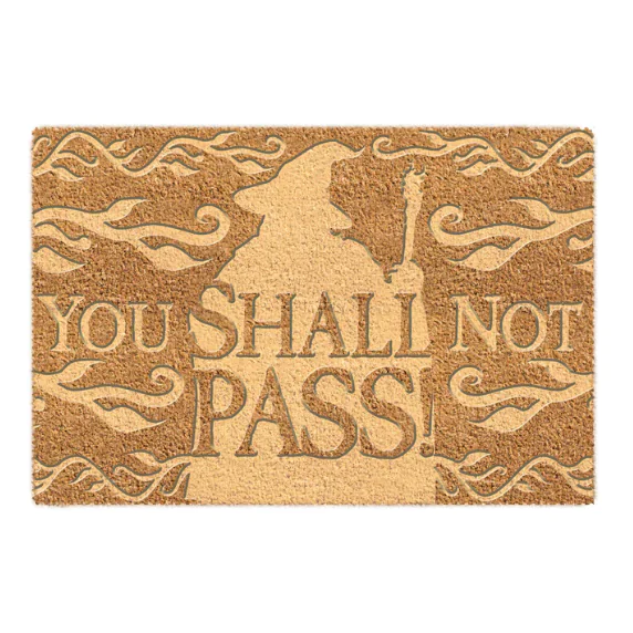 The Lord of the Rings You Shall Not Pass Fußmatte Produktfoto