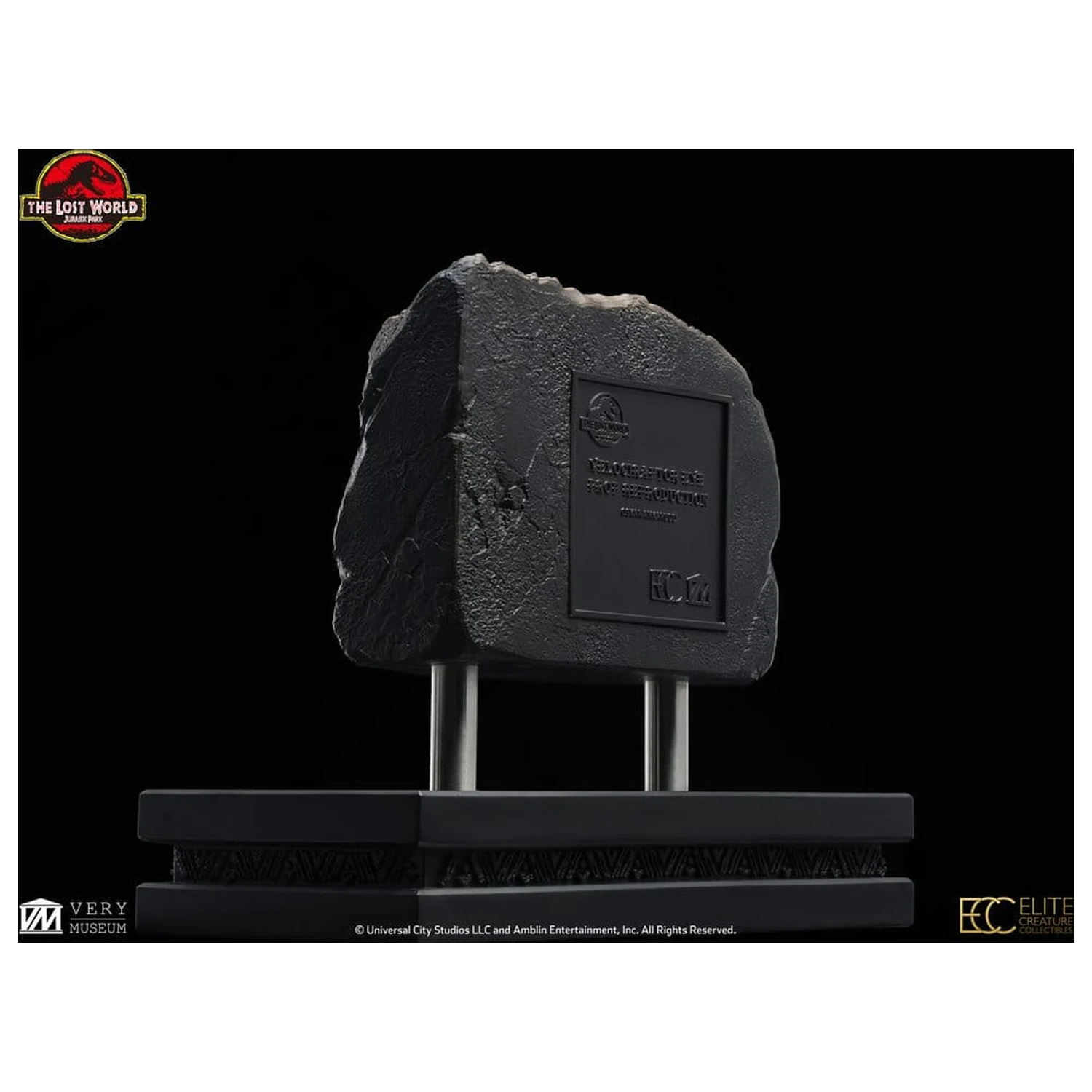 The Lost World: Jurassic Park Nachbildung Büste Männlicher Velociraptor Auge Requisite 23 cm Produktfoto