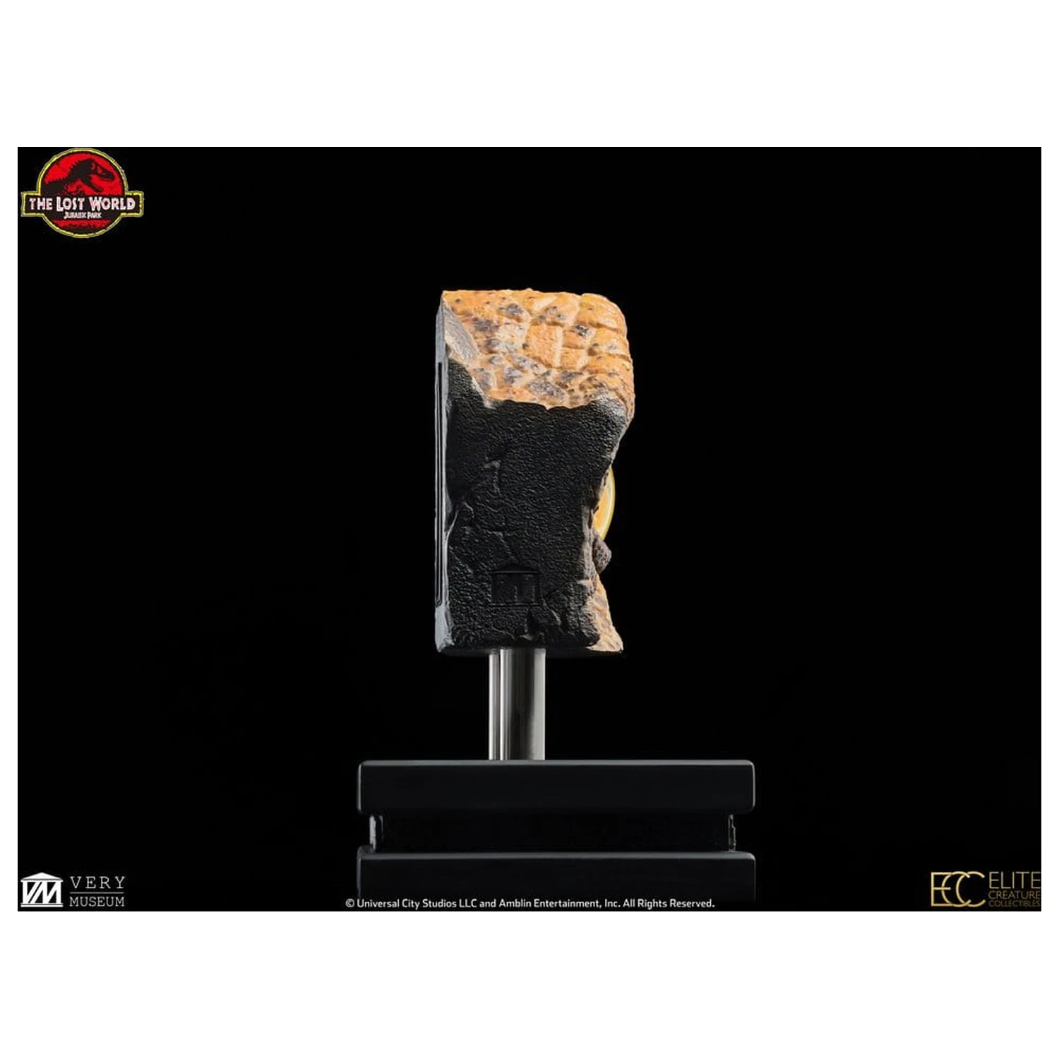 The Lost World: Jurassic Park Nachbildung Büste Männlicher Velociraptor Auge Requisite 23 cm Produktfoto