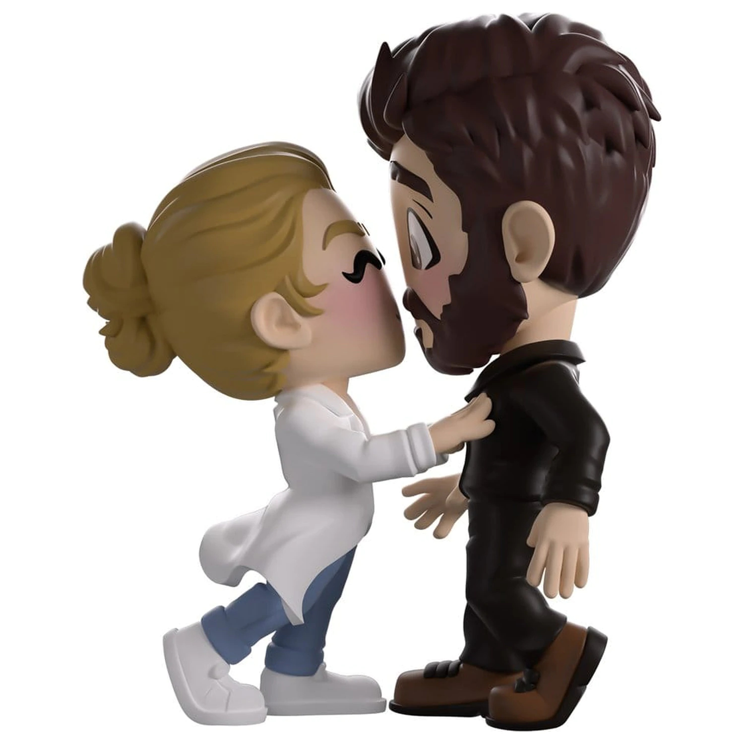 The Love Hypothesis Vinyl Figur Adam und Olive 12 cm Produktfoto