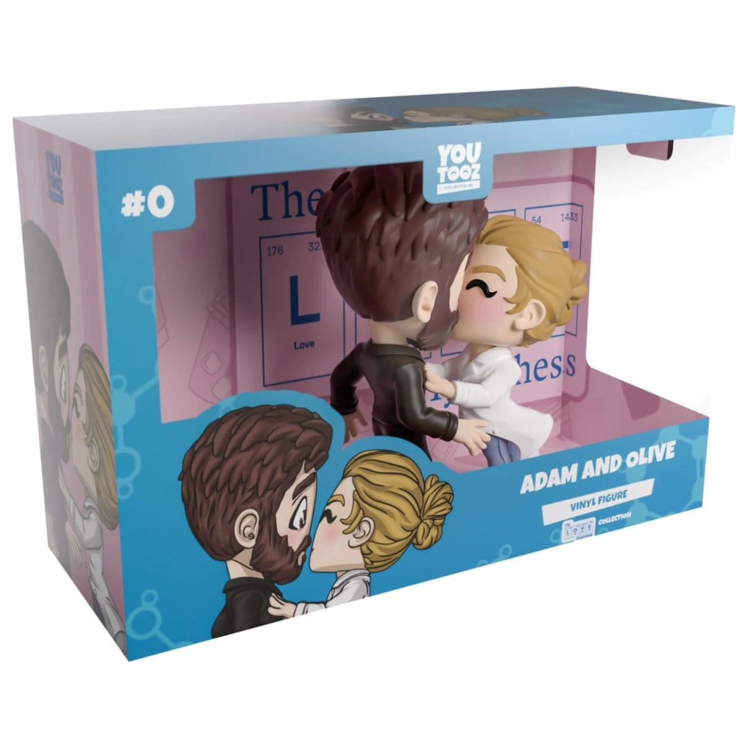 The Love Hypothesis Vinyl Figur Adam und Olive 12 cm Produktfoto