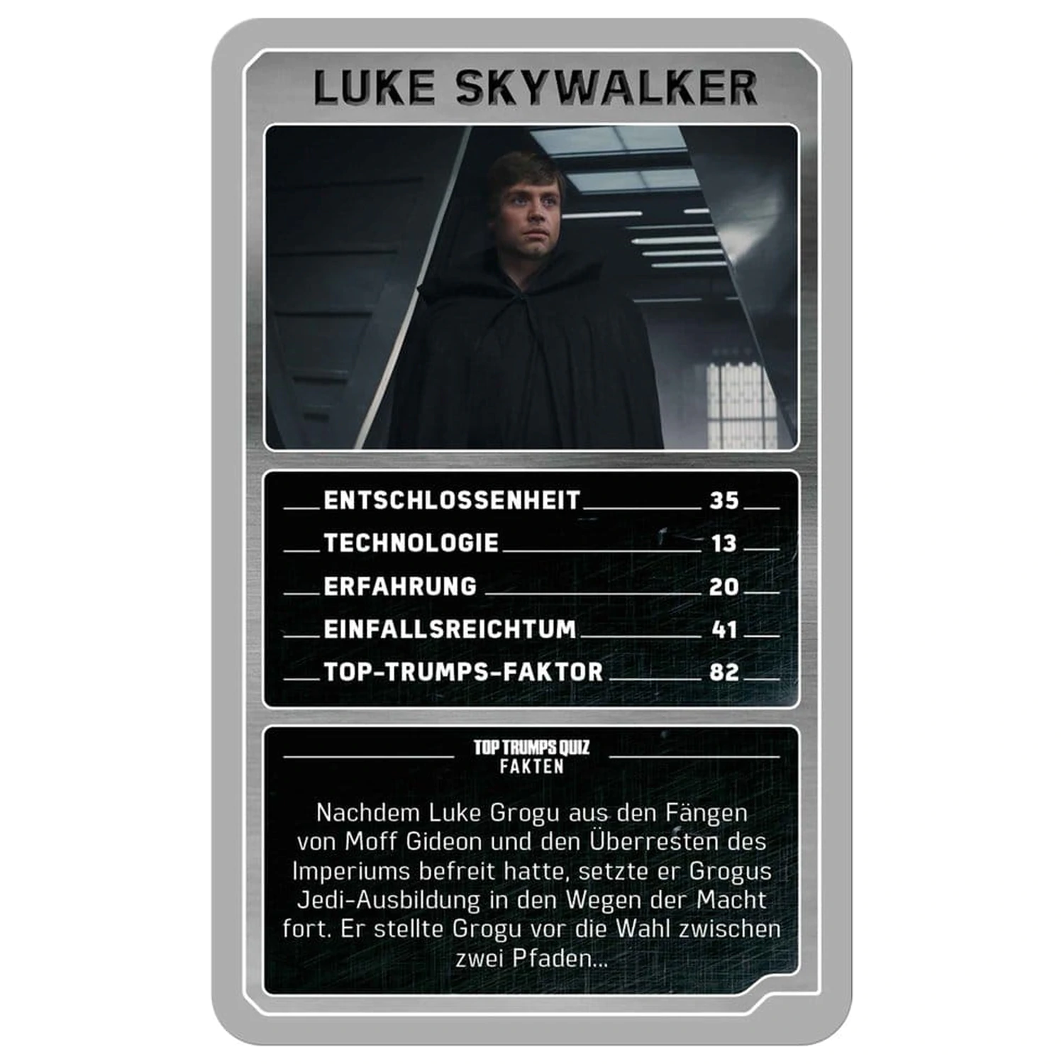 The Mandalorian und Grogu Kartenspiel Top Trumps Collectables *Deutsche Version* Produktfoto