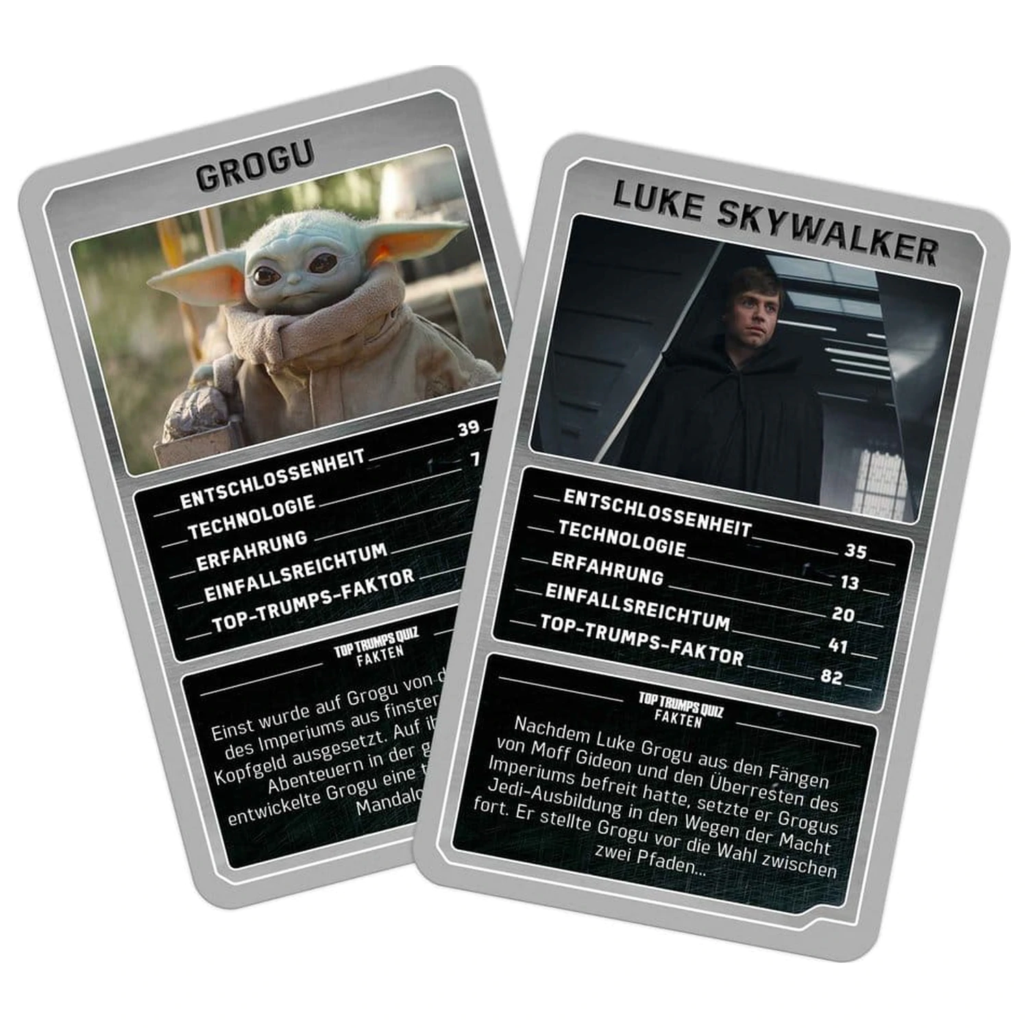 The Mandalorian und Grogu Kartenspiel Top Trumps Collectables *Deutsche Version* Produktfoto
