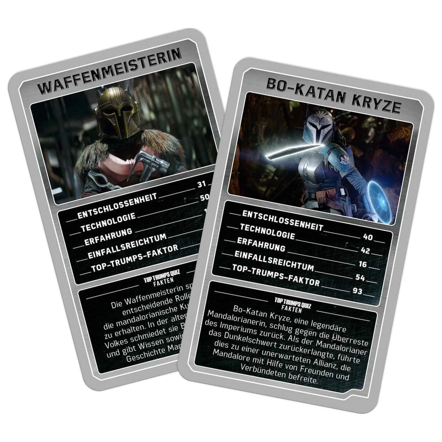 The Mandalorian und Grogu Kartenspiel Top Trumps Collectables *Deutsche Version* Produktfoto