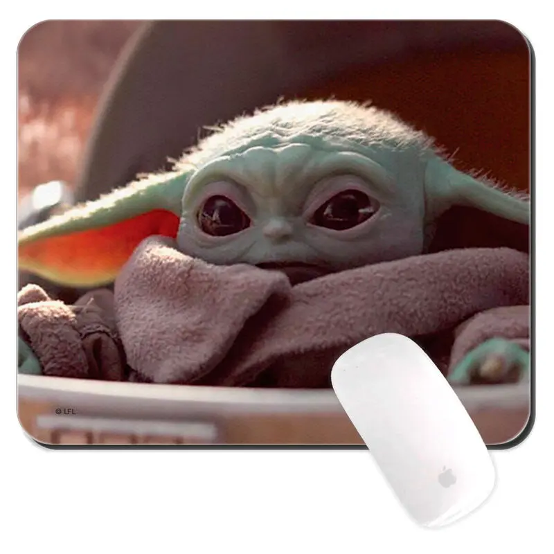 Star Wars Mandalorian Baby Yoda Mousepad Produktfoto