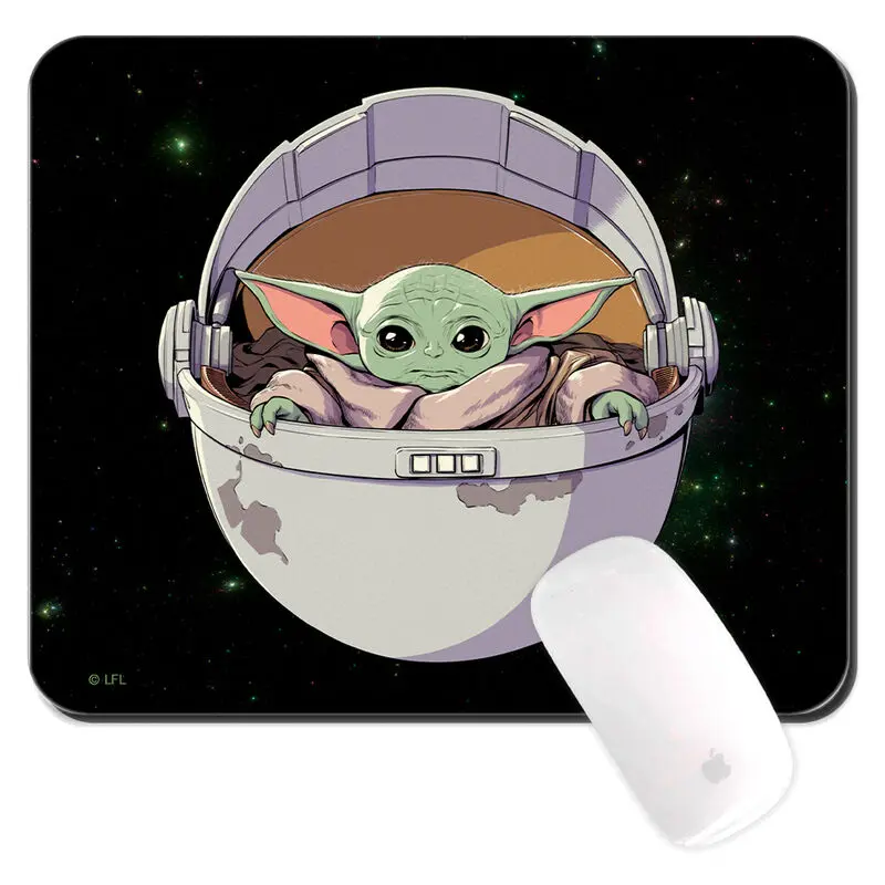 Star Wars Mandalorian Baby Yoda Mousepad Produktfoto