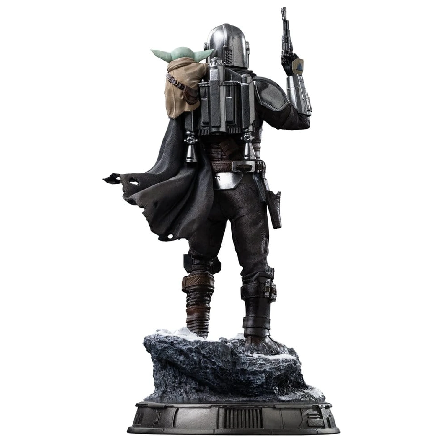 The Mandalorian & Grogu Art Scale Statue 1/10 The Mandalorian und Grogu 25 cm Produktfoto