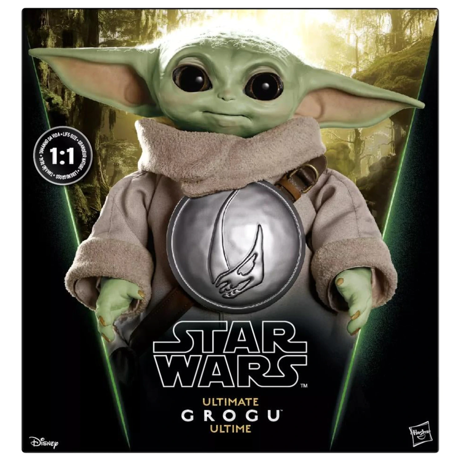 The Mandalorian Grogu Figur Ultimate 37 Zentimeter Produktfoto