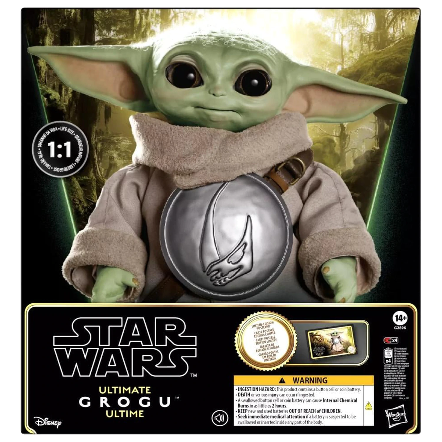 The Mandalorian Grogu Figur Ultimate Special Version 37 cm Produktfoto