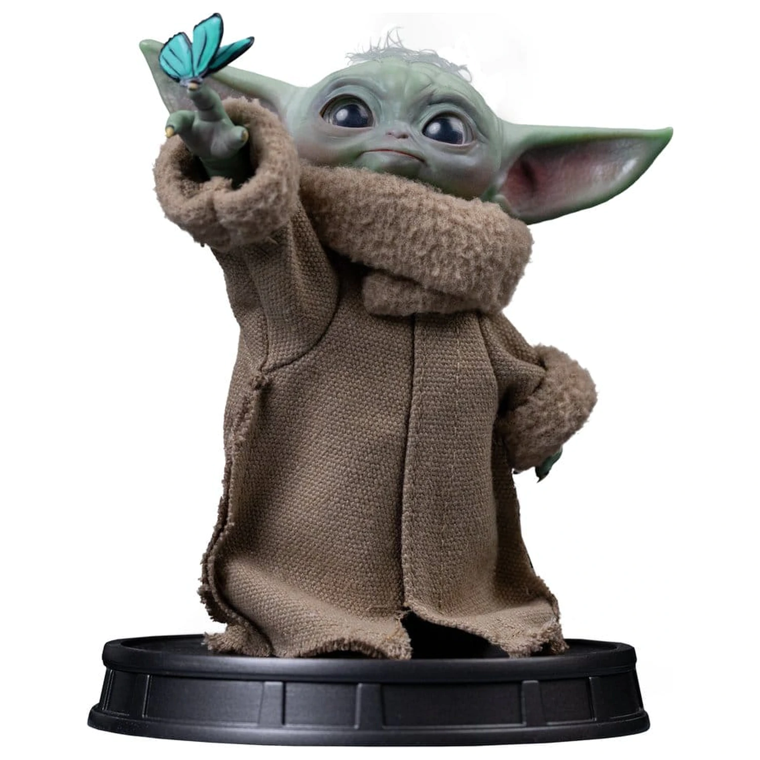 The Mandalorian & Grogu Grogu Collection Statue Grogu Schmetterling Wunder Produktfoto