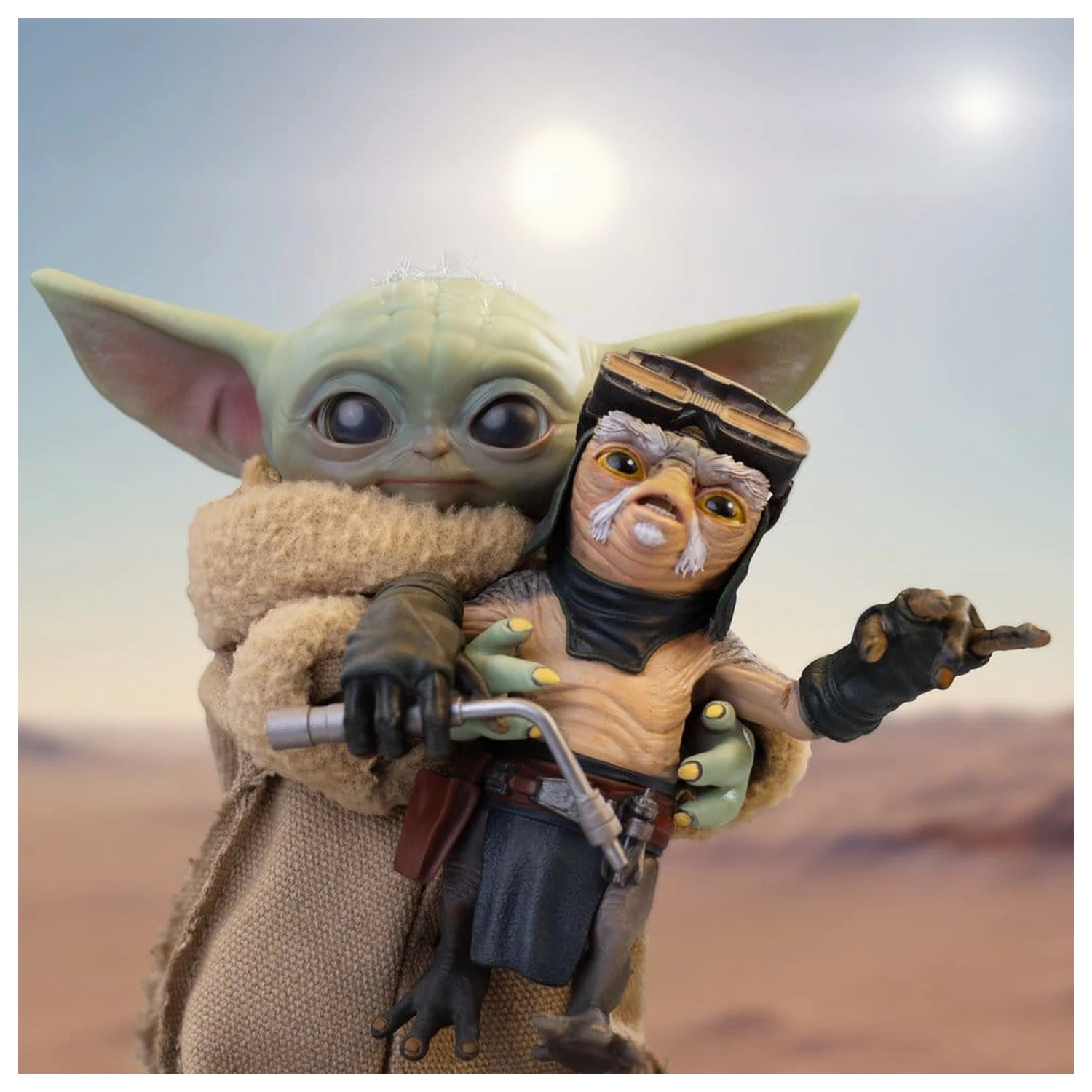 The Mandalorian & Grogu Grogu Collection Statue Grogu Nicht Quetschbar Produktfoto