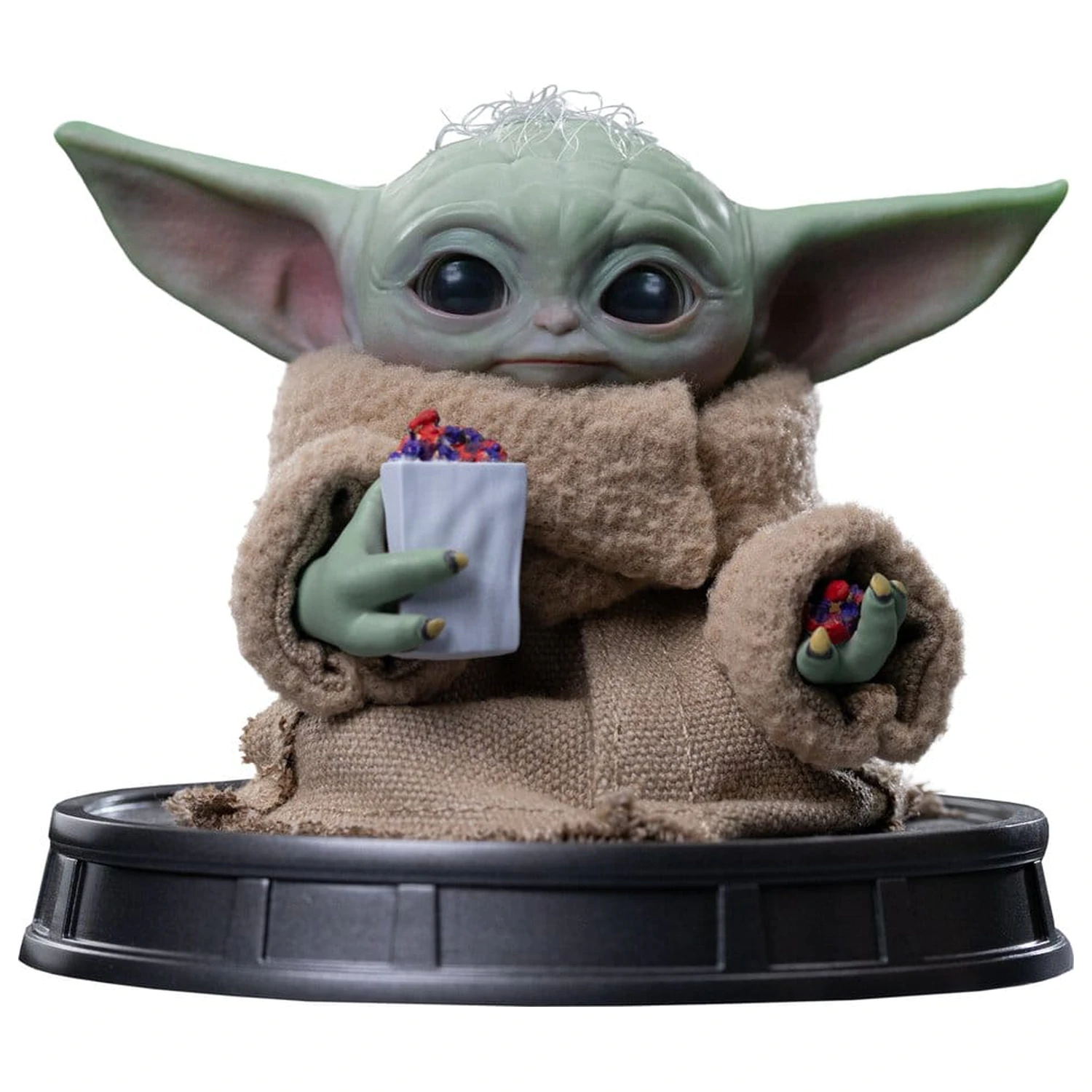 The Mandalorian & Grogu Grogu Collection Statue Grogu Popcorn Zeit Produktfoto