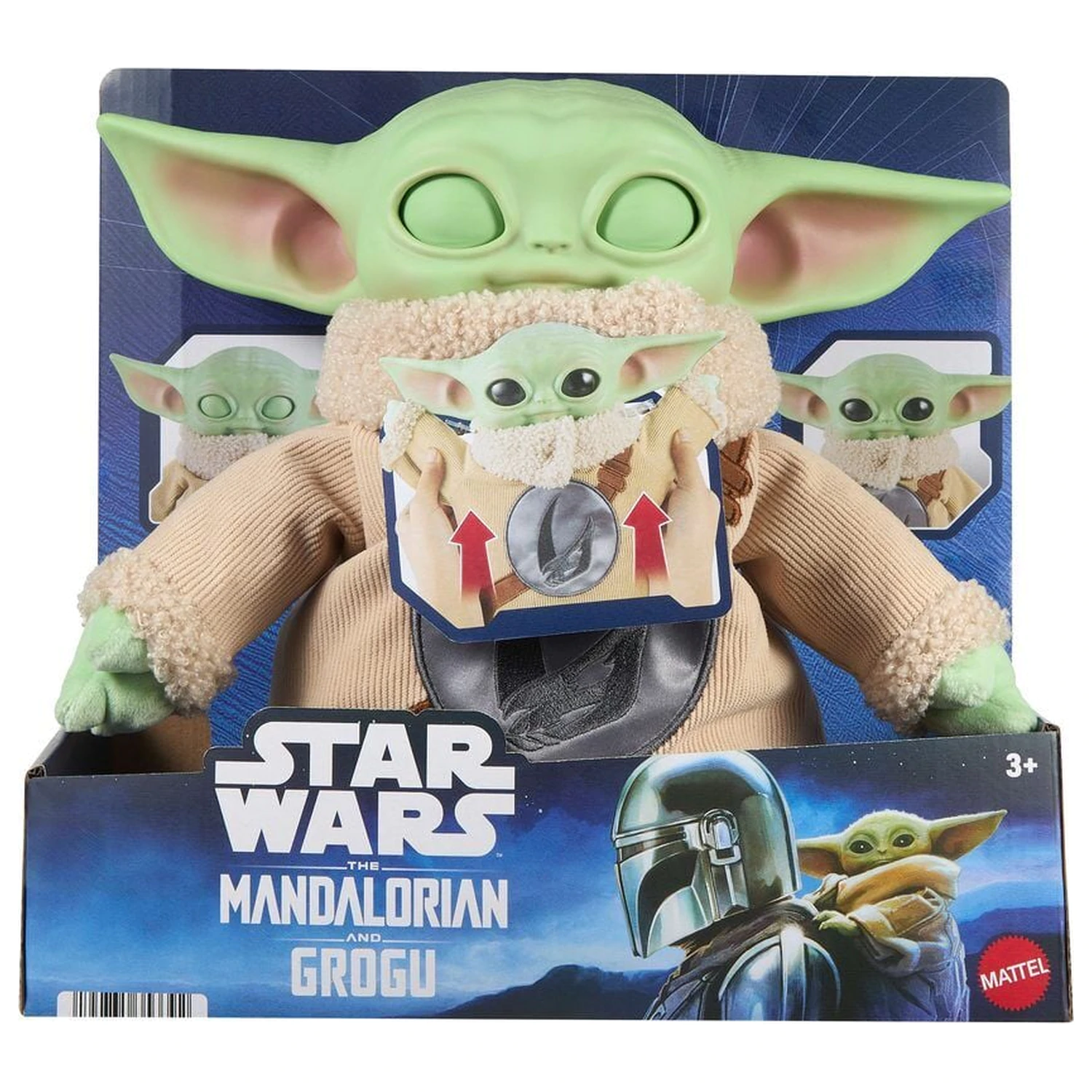 Star Wars Mandalorian Grogu Plüschtier 28 cm Produktfoto