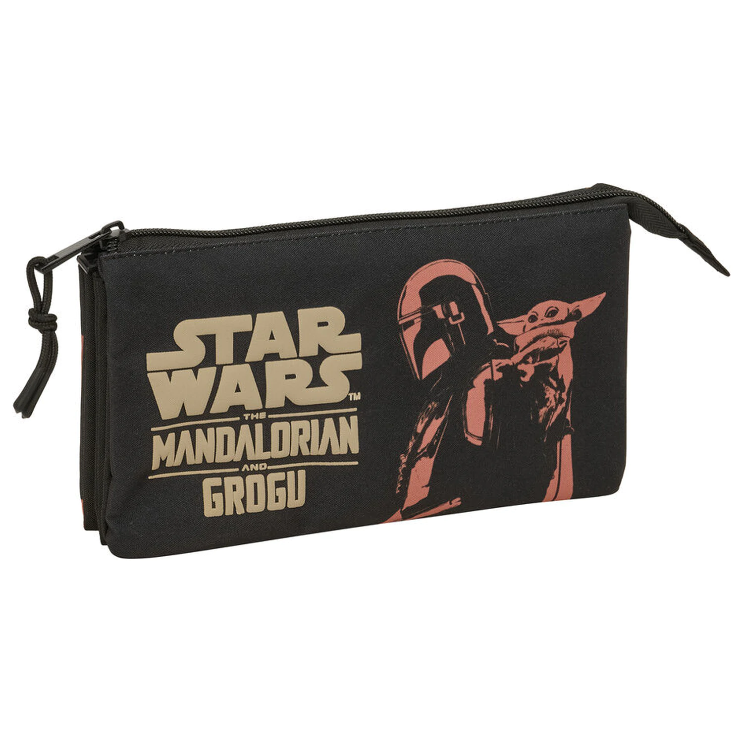 Star Wars Mandalorian & Grogu dreifaches Federmäppchen Produktfoto