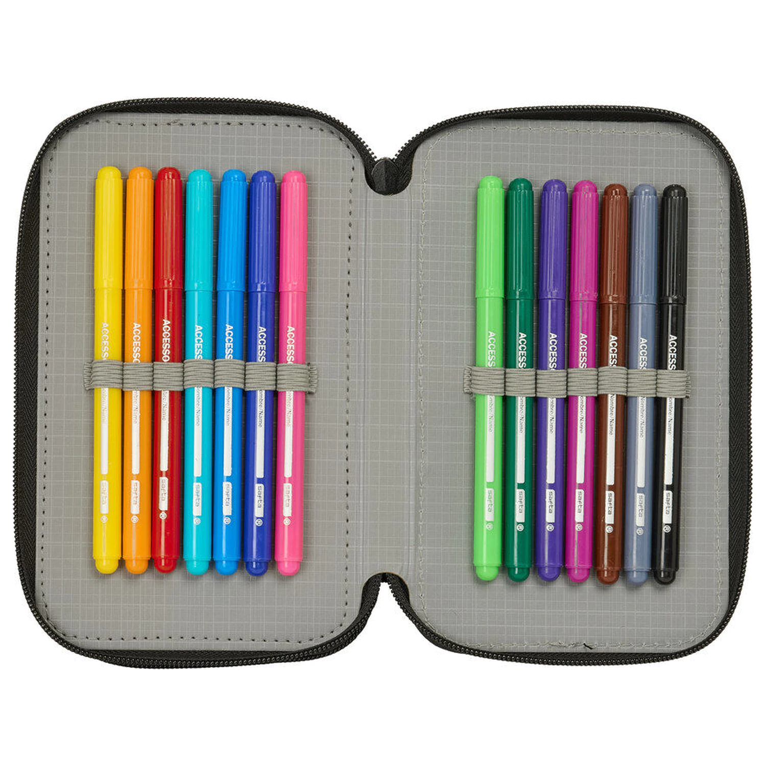 Star Wars Mandalorian & Grogu dreifaches Federmäppchen 37-teilig Produktfoto