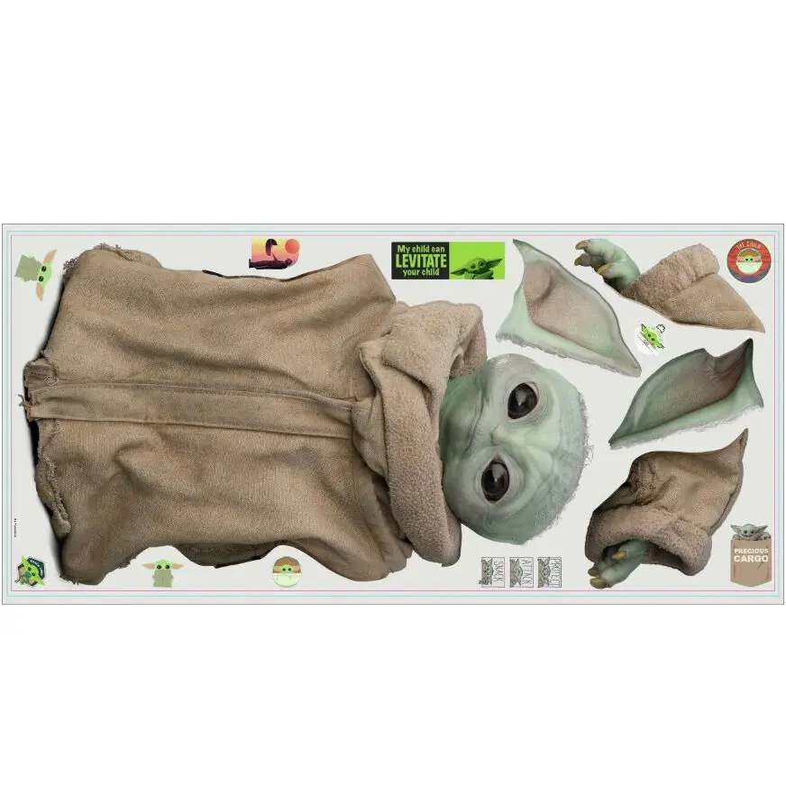 Star Wars Mandalorian The Child Dekoraufkleber Produktfoto
