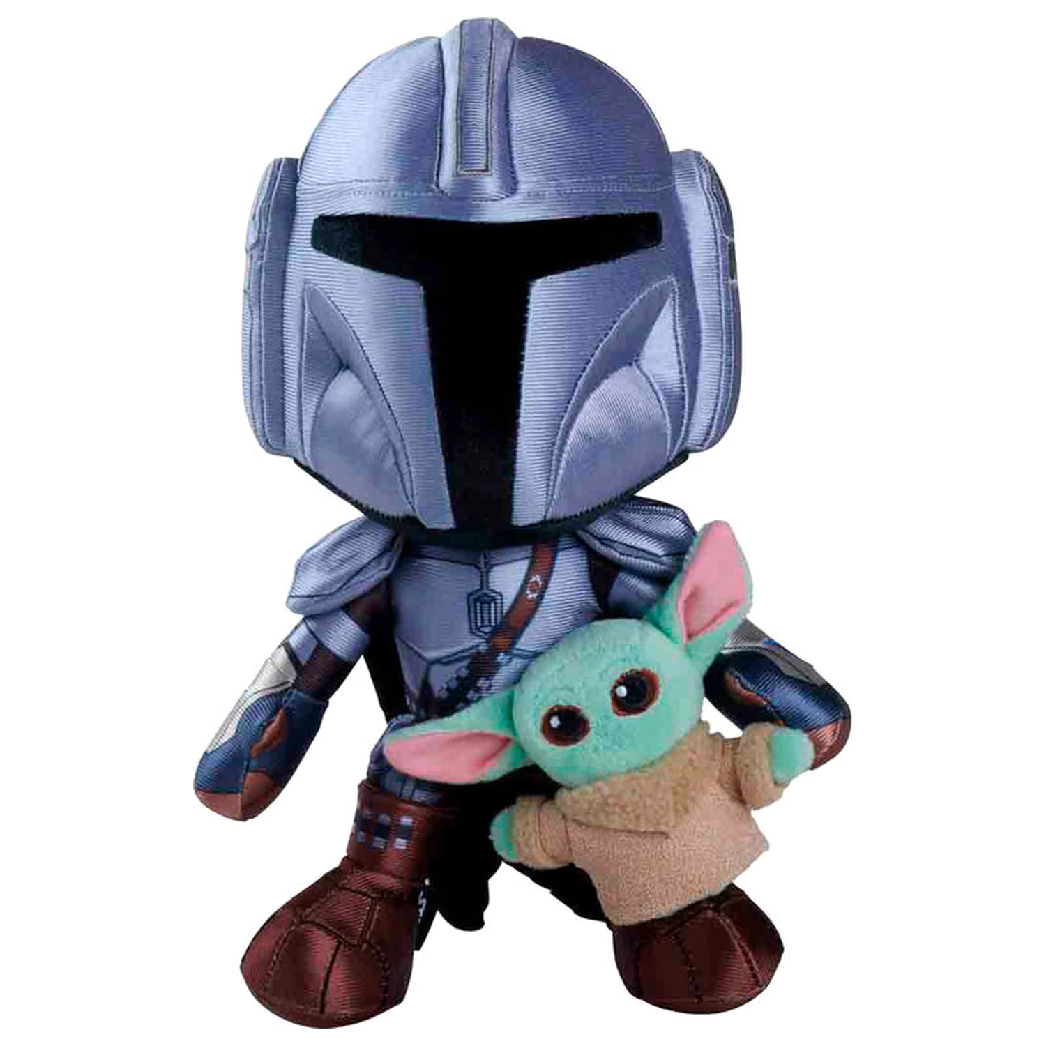 Star Wars Mandalorian mit Grogu Plüschfigur 25 cm Produktfoto