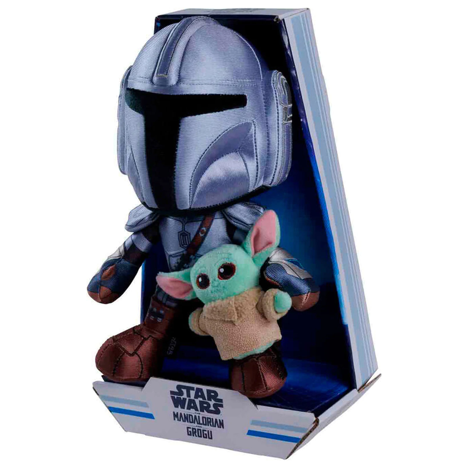 Star Wars Mandalorian mit Grogu Plüschfigur 25 cm Produktfoto