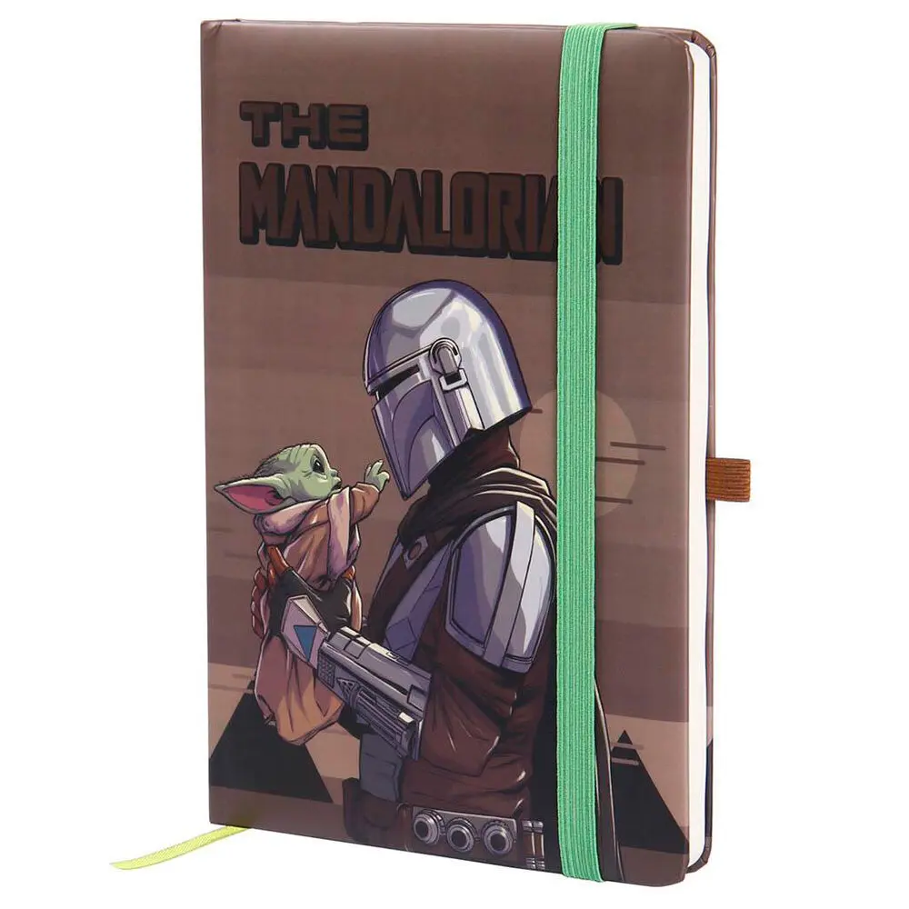Star Wars: The Mandalorian Premium Notizbuch A5 The Mandalorian x Grogu termékfotó