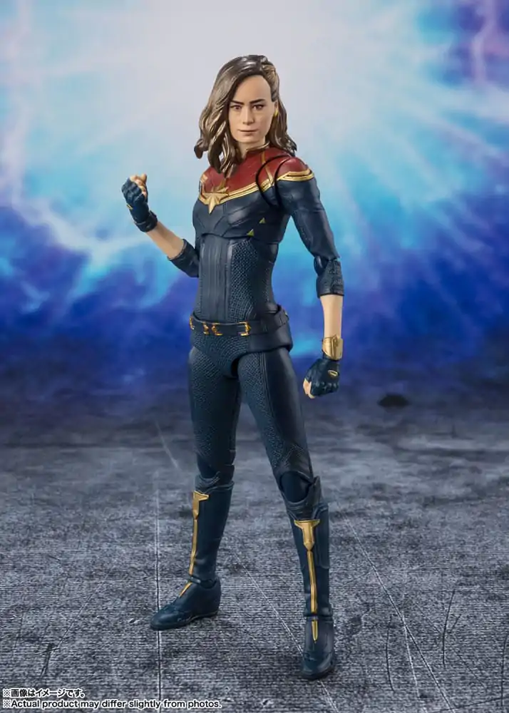 The Marvels S.H. Figuarts Actionfigur Captain Marvel 15 cm Produktfoto